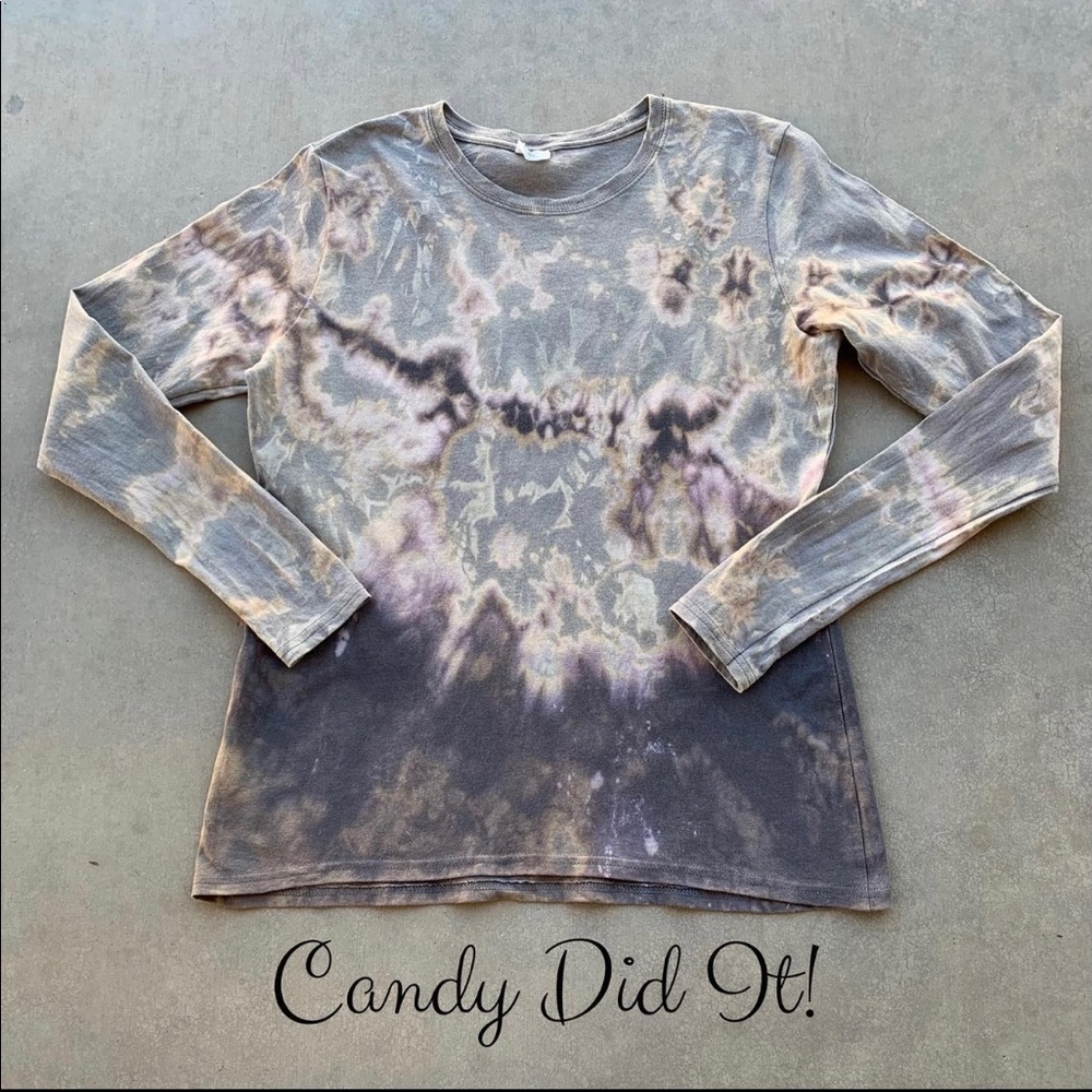 NWOT Reverse Tye Dyed Long Sleeve T-Shirt size M